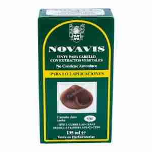 NOVAVIS TINTE NOVAVIS 5M CASTAÑO CLARO CAOBA 135ml.