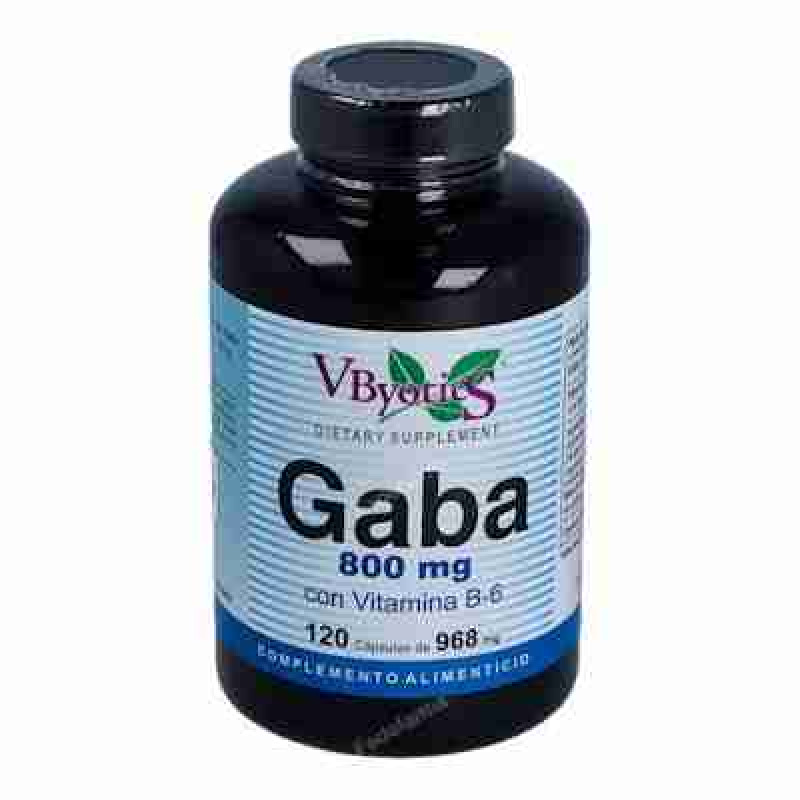 VBYOTICS GABA 800mg. 120cap.