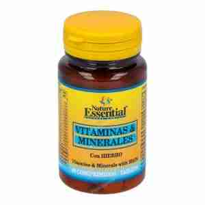 NATURE ESSENTIAL VITAMINAS Y MINERALES 60comp.