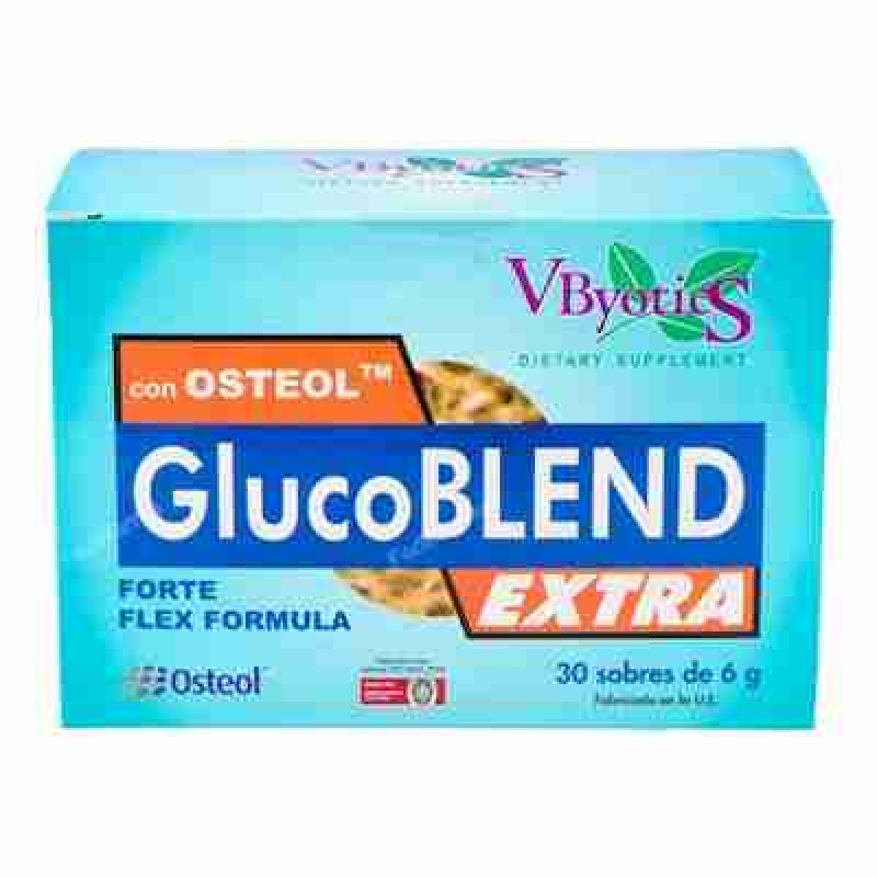 VBYOTICS GLUCOBLEND extra con OSTEOL 30sbrs.