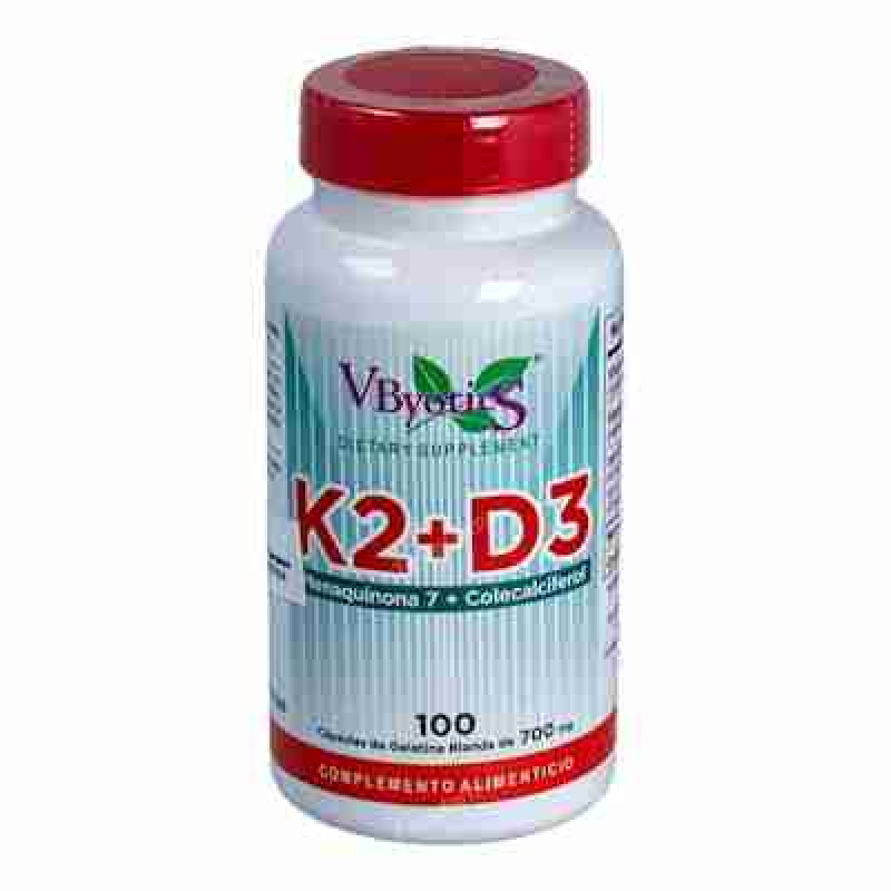 VBYOTICS VITAMINA K2+D3 100perlas