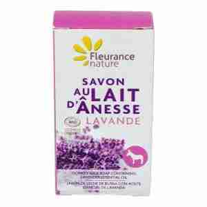 FLEURANCE NATURE JABON LECHE DE BURRA con AE lavanda 100gr.