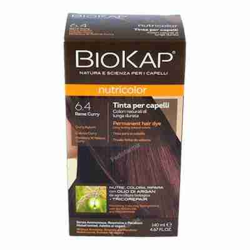 BIOKAP TINTE copper curry dye 140ml. cobrizo curry ·6.40