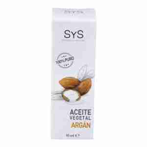 SYS ARGAN aceite vegetal puro 10ml.