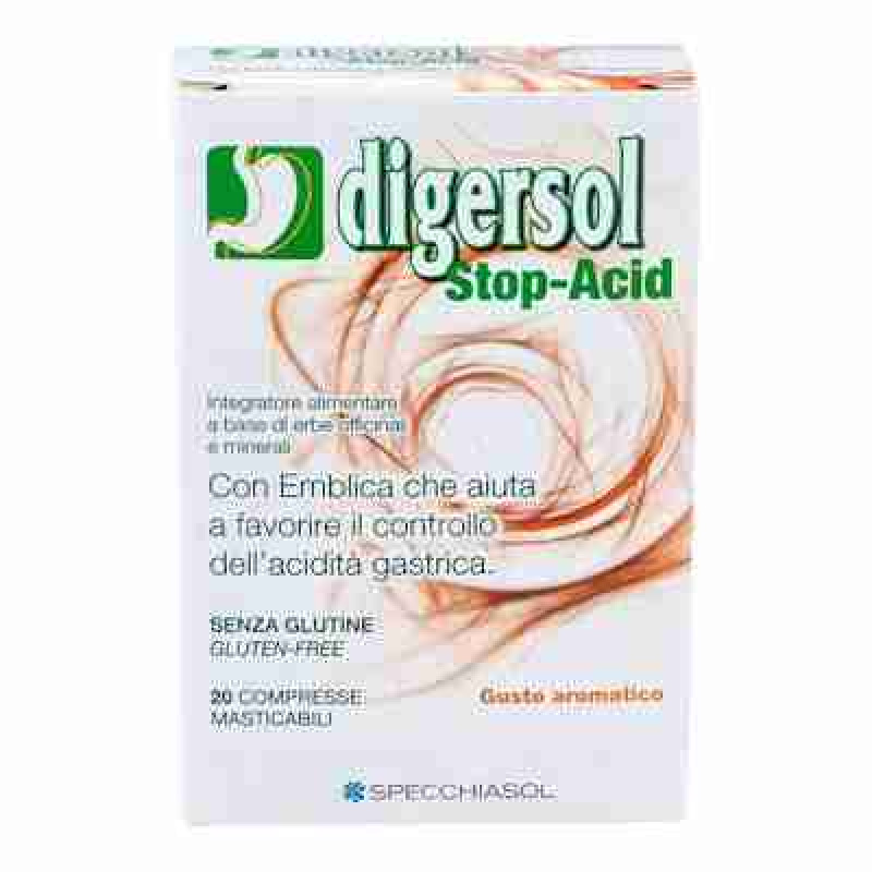 SPECCHIASOL DIGERSOL 20comp.masticables
