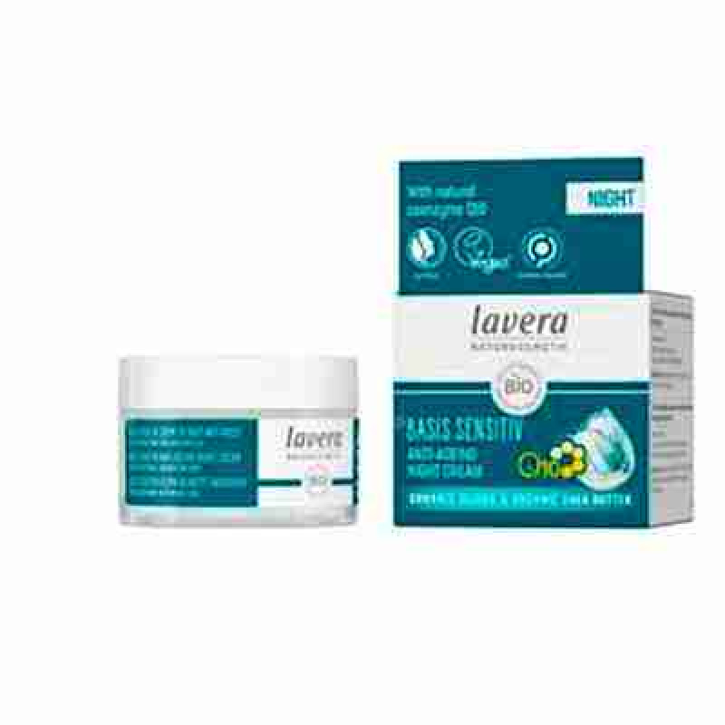 LAVERA BASIS SENSITIV CREMA NOCHE Q10 50 ml