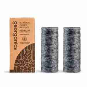 GEORGANICS HILO DENTAL carbon activado 2udsx 50 m