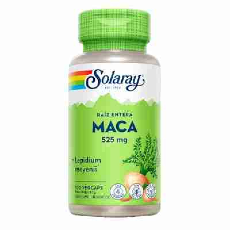 SOLARAY MACA 525mg. 100cap.