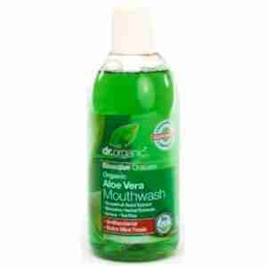 DR. ORGANIC ENJUAGUE BUCAL aloe vera organico 500ml.