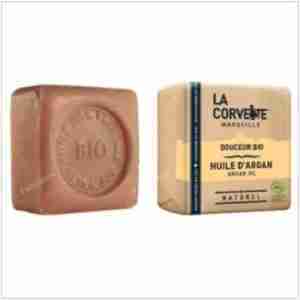 LA CORVETTE JABON EN PASTILLA aceite de argan 100gr. BIO