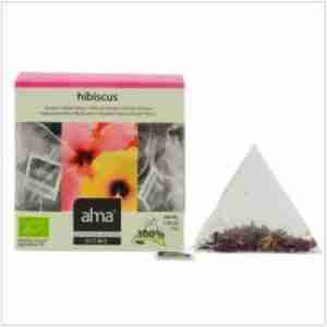 ALMA HOME HIBISCUS infusion 15piramides. ECO VEGAN