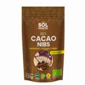 SOLNATURAL CACAO NIBS 125gr. BIO