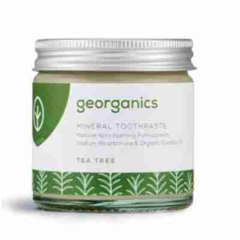 GEORGANICS DENTIFRICO MINERAL arbol del te crema 60ml.