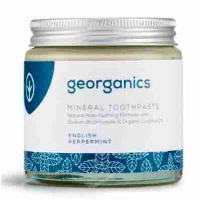 GEORGANICS DENTIFRICO MINERAL menta crema 120ml.