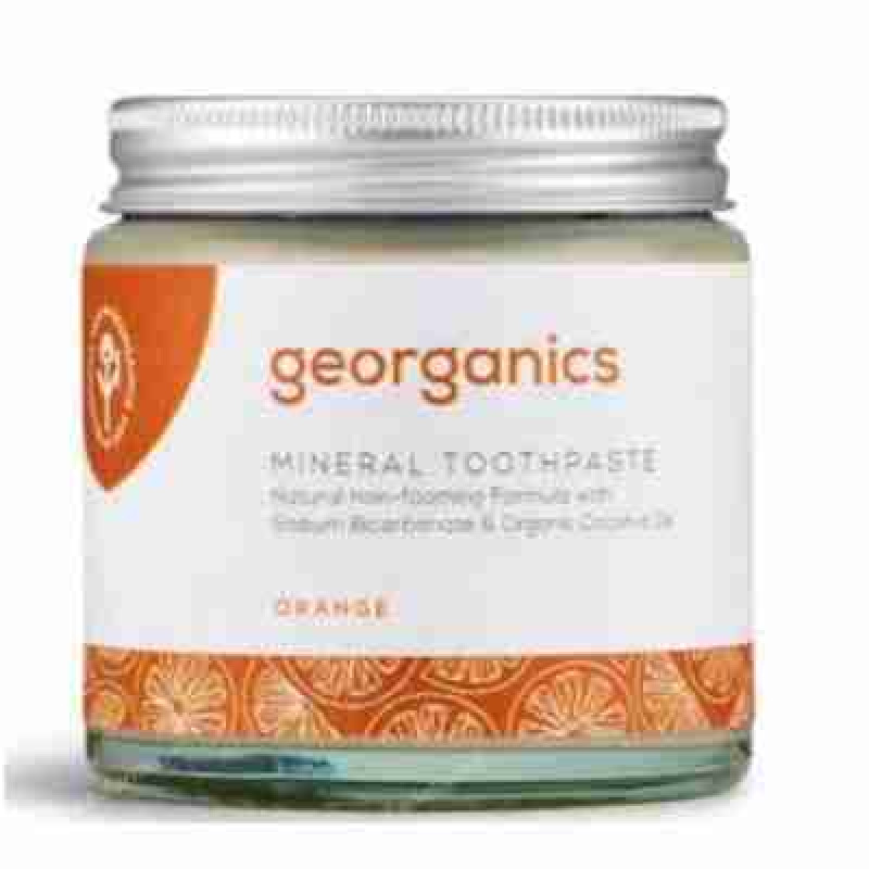 GEORGANICS DENTIFRICO MINERAL naranja crema 120ml.