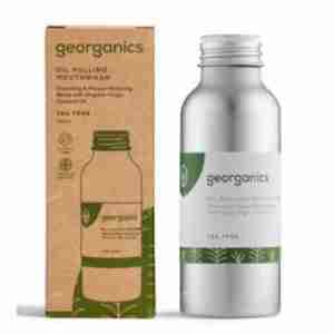 GEORGANICS ENJUAGE BUCAL con aceite arbol del te 100ml.