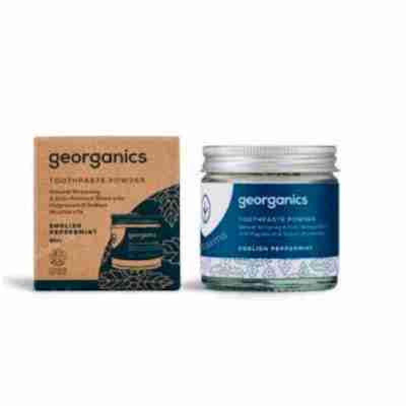GEORGANICS DENTIFRICO MINERAL menta polvo 60ml.