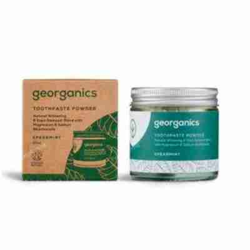 GEORGANICS DENTIFRICO MINERAL hierbabuena polvo 60ml.