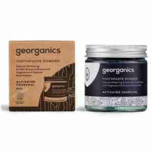 GEORGANICS DENTIFRICO MINERAL carbon activado polvo 60ml.