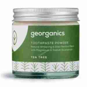 GEORGANICS DENTIFRICO MINERAL arbol del te polvo 60ml.
