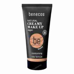 BENECOS BASE DE MAQUILLAJE EN CREMA honey 30ml. VEGANO
