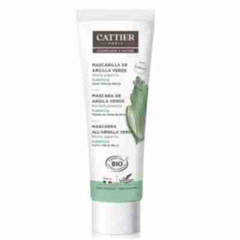 CATTIER MASCARILLA DE ARCILLA VERDE piel grasa 100ml.