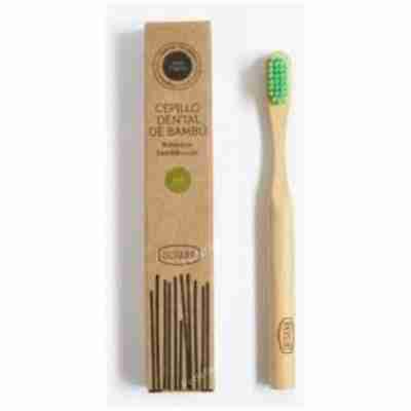 IRISANA CEPILLO DENTAL BAMBU KIDS verde. IR01.BKIDS.VE
