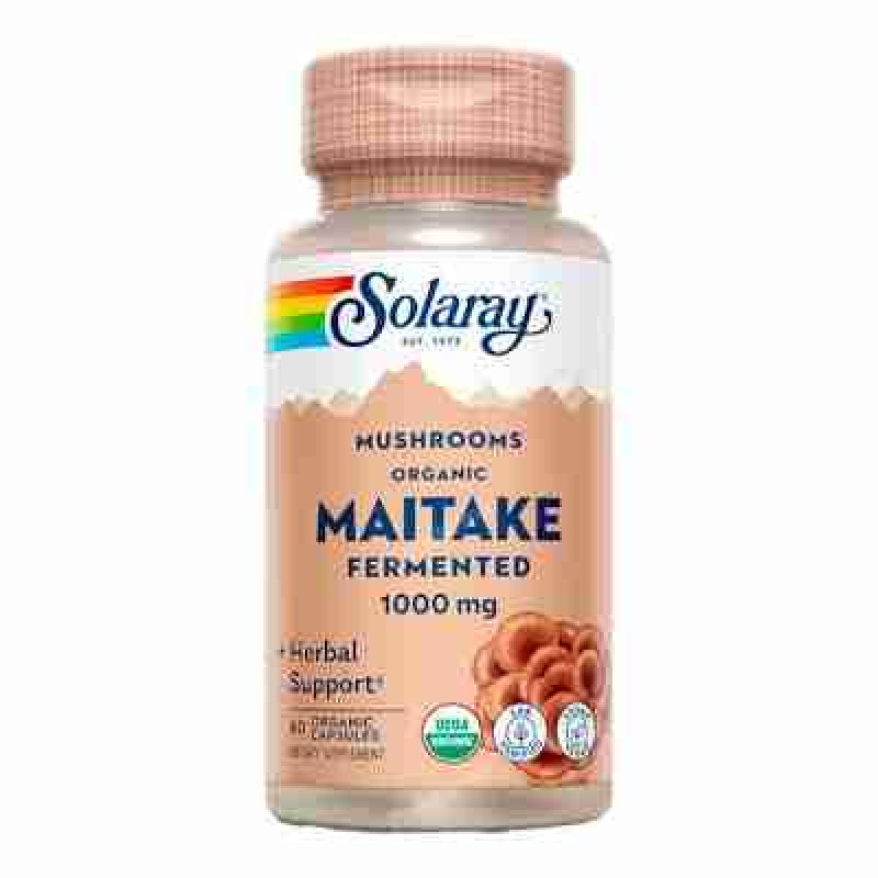 SOLARAY MAITAKE 1000mg. 60vcaps