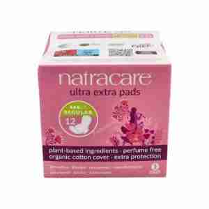 NATRACARE COMPRESA NORMAL con alas 12uds. ULTRA EXTRA