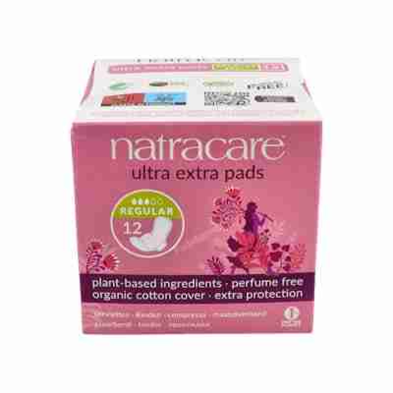 NATRACARE COMPRESA NORMAL con alas 12uds. ULTRA EXTRA