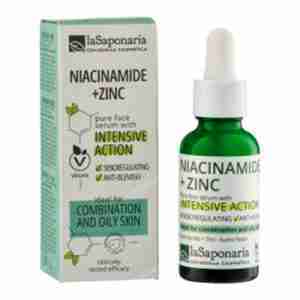 LA SAPONARIA NIACINAMIDA + ZINC 30ml.