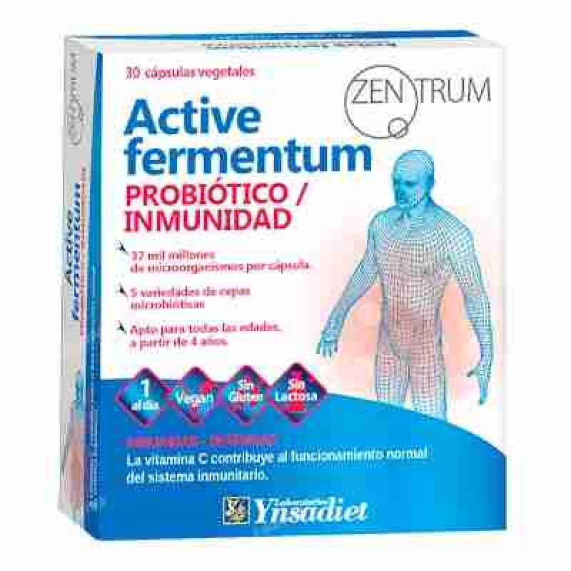 ZENTRUM ACTIVE FERMENTUM 30 CAPS