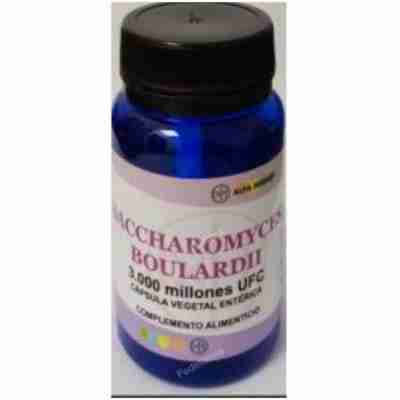 ALFA HERBAL SACCHAROMICES BOULARDII 50cap .VEGAN