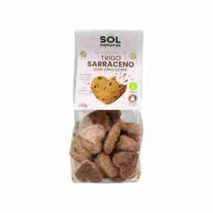 SOLNATURAL CORAZONES DE TRIGO SARRACENO CHOCO con sirope maiz