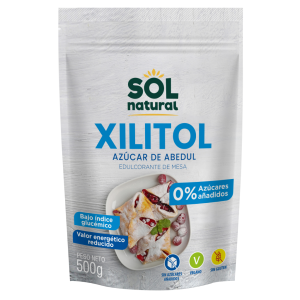 SOLNATURAL AZUCAR ABEDUL xilitol 500gr.