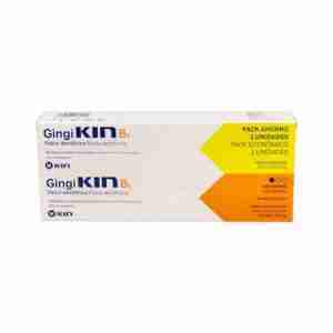 KIN GINGIKIN B5/PLUS PASTA DENTAL DIARIO PACK 2x125ml.
