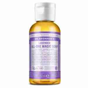 DR. BRONNER´S JABON LIQUIDO lavanda 60ml.