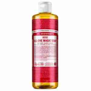 DR. BRONNER´S JABON LIQUIDO rosas 475ml.