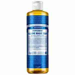DR. BRONNER´S JABON LIQUIDO menta 475ml.