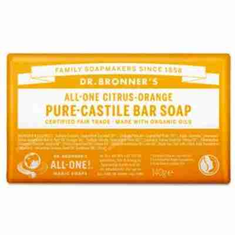 DR. BRONNER´S JABON EN PASTILLA citricos 140gr.