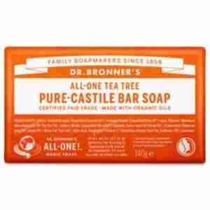 DR. BRONNER´S JABON EN PASTILLA arbol del te 140gr.