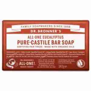 DR. BRONNER´S JABON EN PASTILLA eucalipto 140gr.