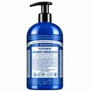 DR. BRONNER´S JABON DE AZUCAR menta 710ml.