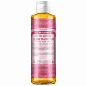 DR. BRONNER´S JABON LIQUIDO flor de cerezo 240ml.