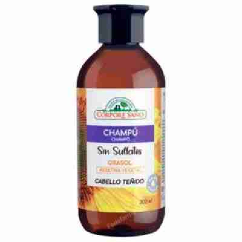 CORPORE SANO CHAMPU GIRASOL sin sulfatos 300ml.