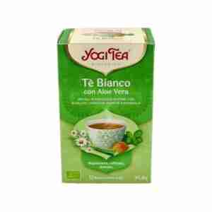 YOGI TEA TE BLANCO con aloe vera 17infusiones