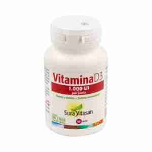 SURA VITASAN VITAMINA D3 1.000ui 60perlas.