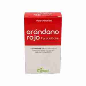 B.GREEN (LAB. LEBUDIT) ARANDANO ROJO + PROBIOTICOS 30cap.