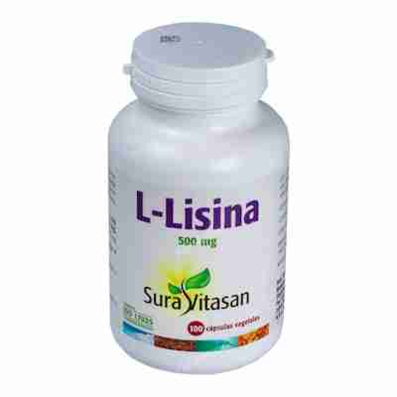 SURA VITASAN L-LISINA 500mg. 100cap.