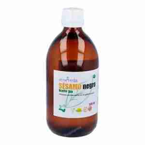 AYURVEDA AUTENTICO ACEITE DE SESAMO NEGRO 500 ML